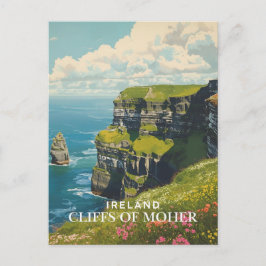 Postal Acantilados de Moher