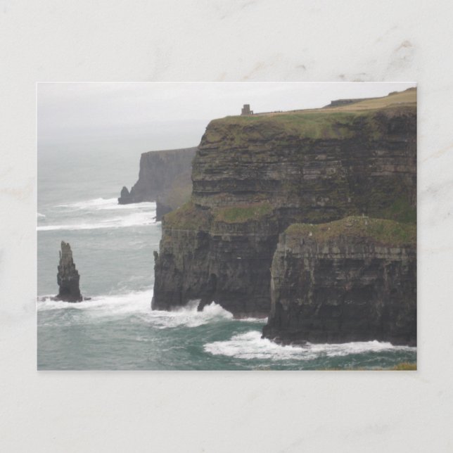 Postal Acantilados de Moher (Anverso)