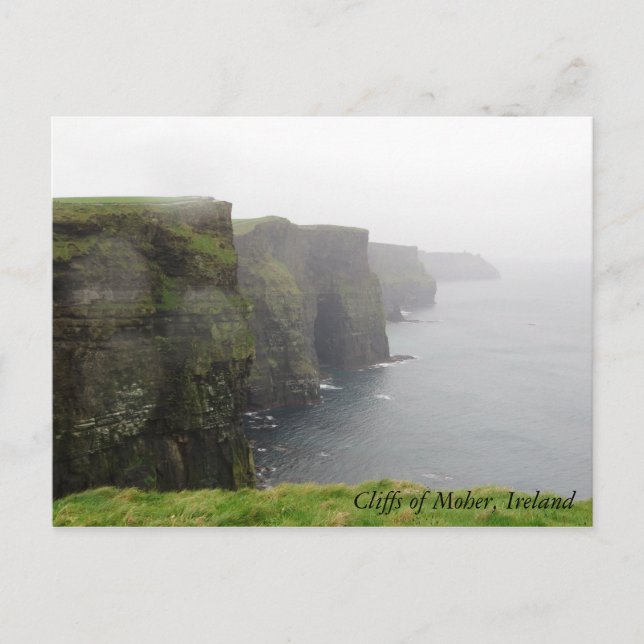 Postal Acantilados de Moher (Anverso)