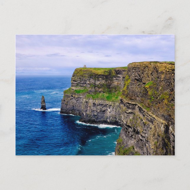 Postal Acantilados de Moher (Anverso)