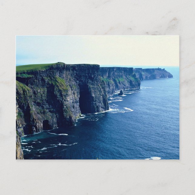 Postal Acantilados de Moher, Condado de Clare, Irlanda (Anverso)