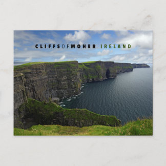 Postal Acantilados de Moher en Irlanda