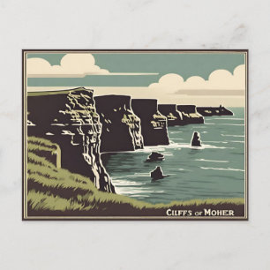 Postal Acantilados de Moher Ireland
