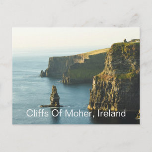 Postal Acantilados de Moher la maravilla natural de Irlan