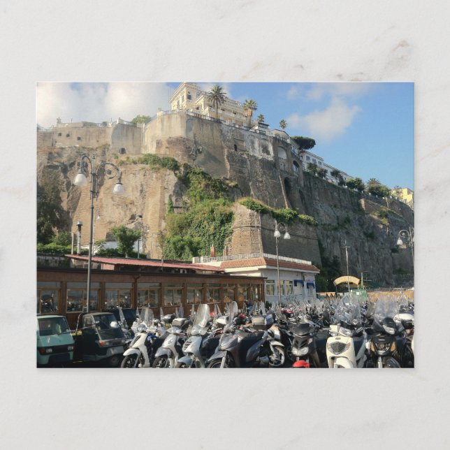Postal Acantilados de Sorrento (Anverso)