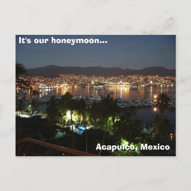 Postal Acapulco, México (Anverso)