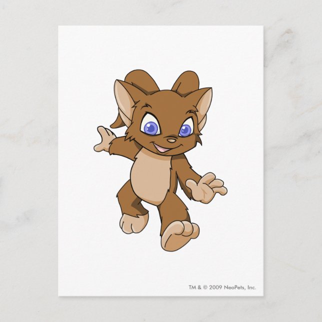 Postal Acara Brown (Anverso)