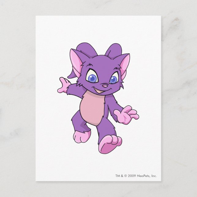 Postal Acara Purple (Anverso)