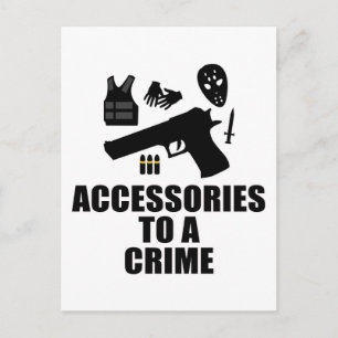 Postal Accesorios a un crimen