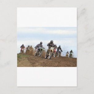 Postal Acción de Motocross