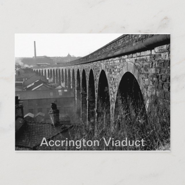 Postal Accrington Viaduct (Anverso)