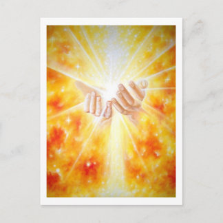 Postal Accueillir la Lumière