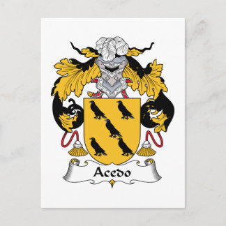 Postal Acedo Family Crest