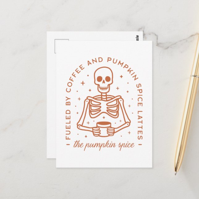 Postal Aceite de calabaza (Anverso/Reverso In Situ)