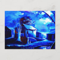 ACEITE INMOBILIARIO EN CANVAS POR MOJISOLA A GBADA