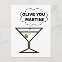 Aceituna usted Martini