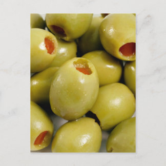Postal Aceitunas verdes