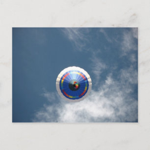 Postal Acento de globo de aire caliente