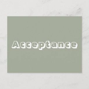 Postal Aceptación