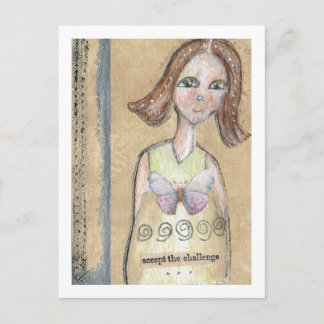 Postal Aceptar el desafío