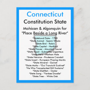 Postal Acerca de Connecticut