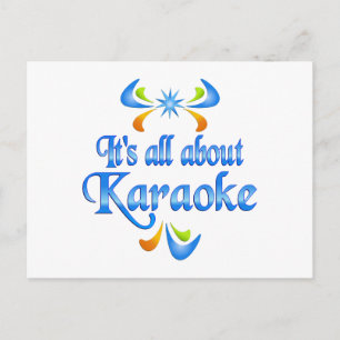 Postal Acerca de Karaoke