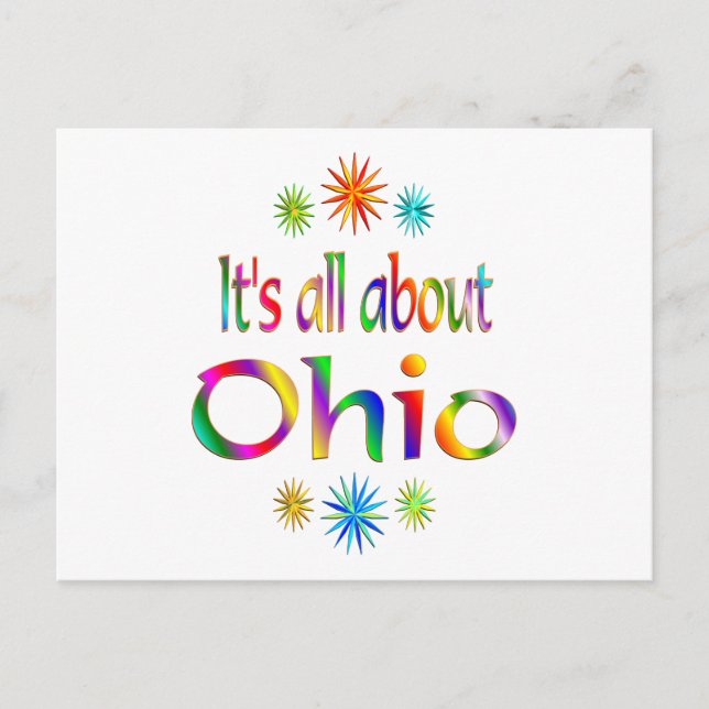 Postal Acerca de Ohio (Anverso)