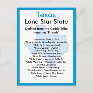 Postal Acerca de Texas