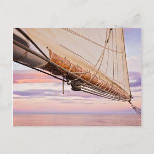 Postal Acercamiento De La Vela Y Las Pistas Maine, Camd