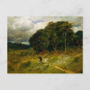 Postal Acercándose a la tormenta - Edward Mitchell Banist