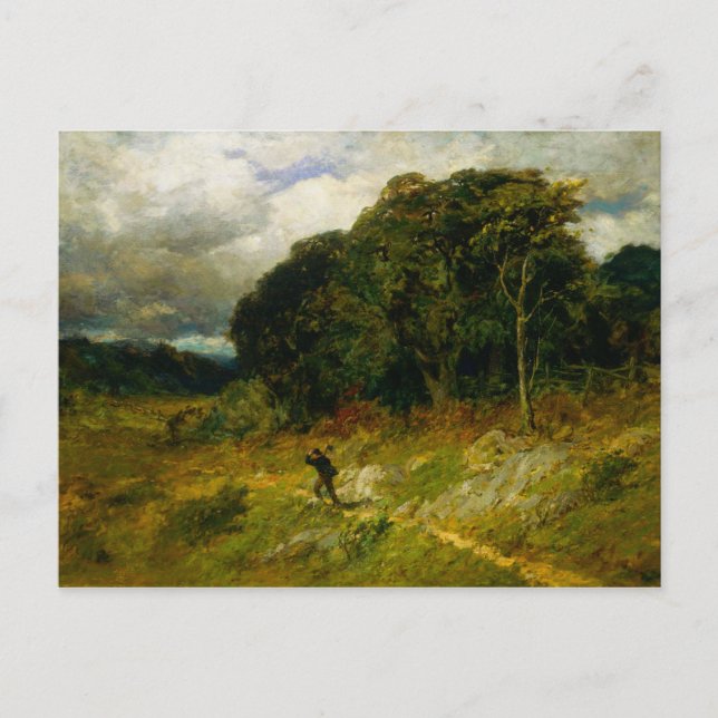Postal Acercándose a la tormenta - Edward Mitchell Banist (Anverso)