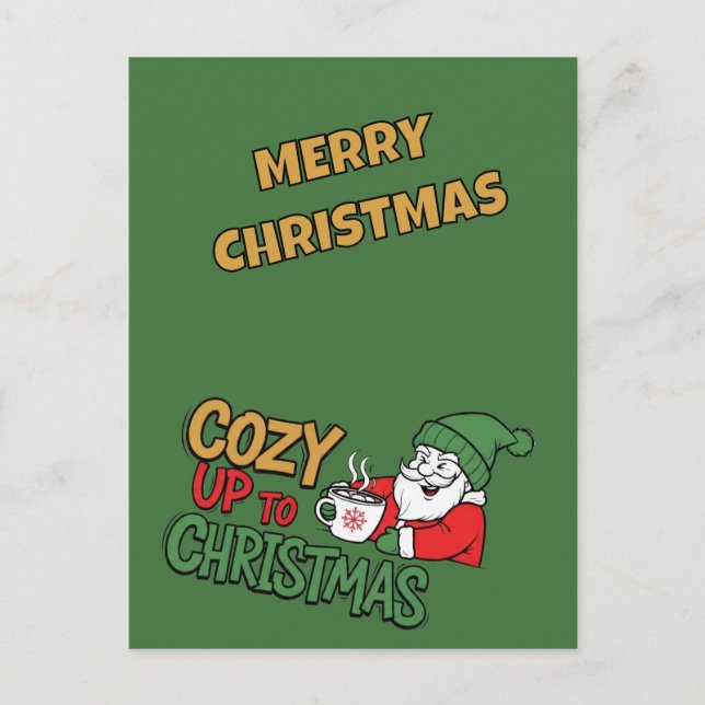 Postal Acércate a la Navidad (Anverso)