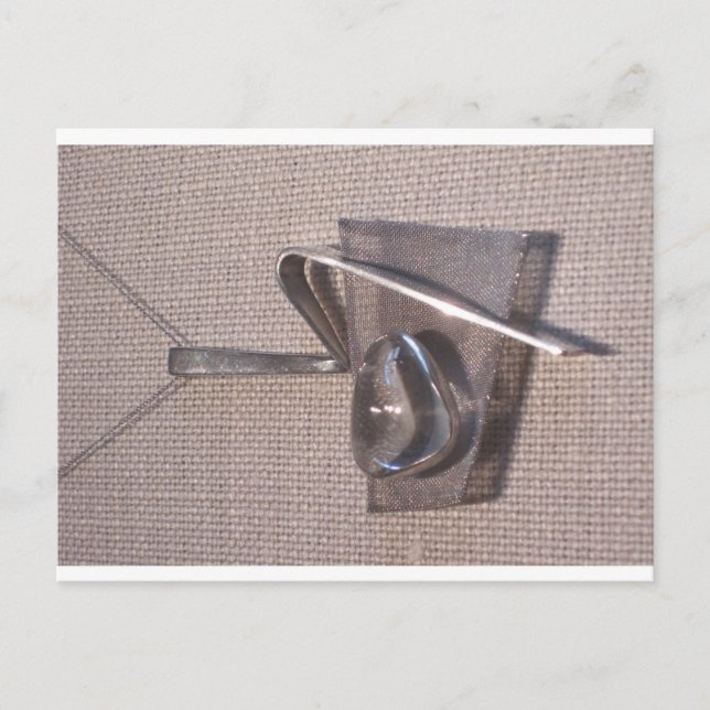 Postal Acero inoxidable de pantalla cristalino (Anverso)