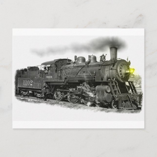 Postal Acero negro (Anverso)
