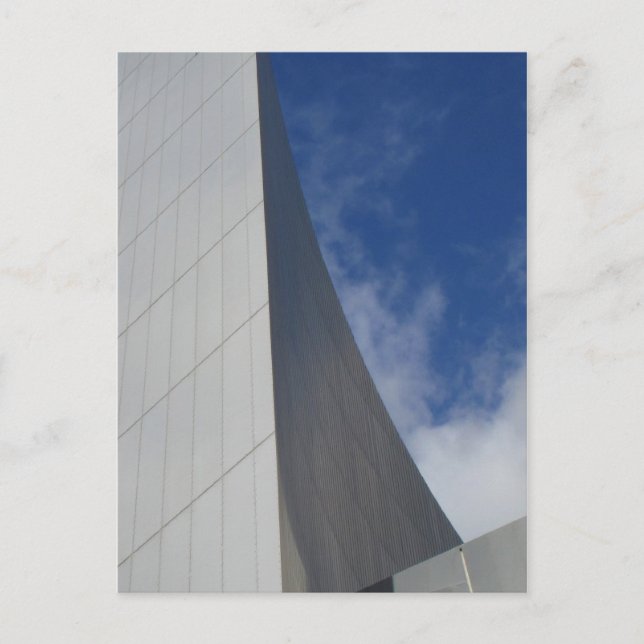 Postal acero y cielo (Anverso)