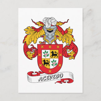 Postal Acevedo Family Crest