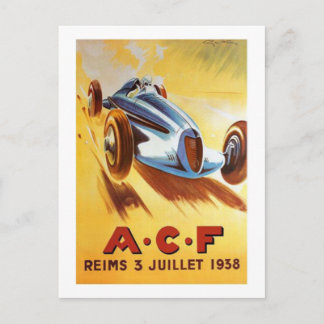 Postal ACF Reims 3 Juillet 1938