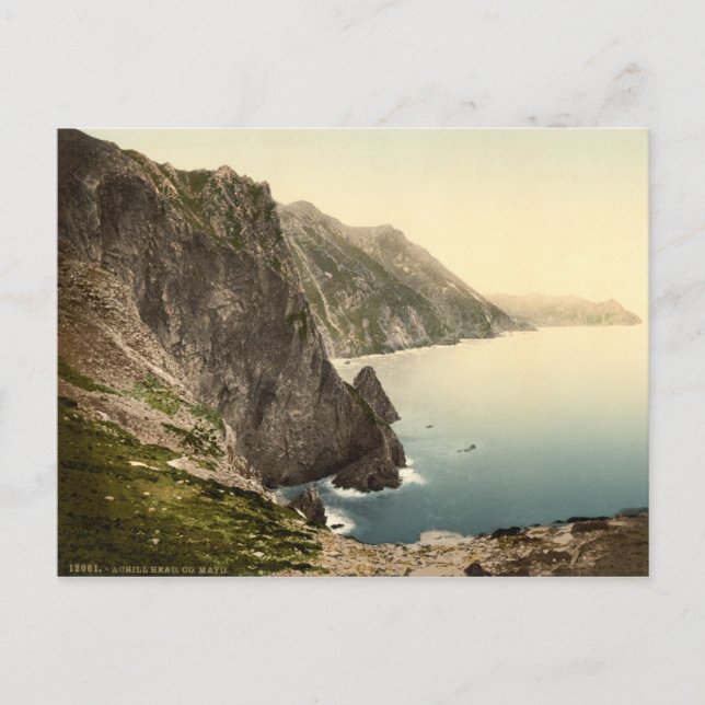 Postal Achill Head, County Mayo (Anverso)
