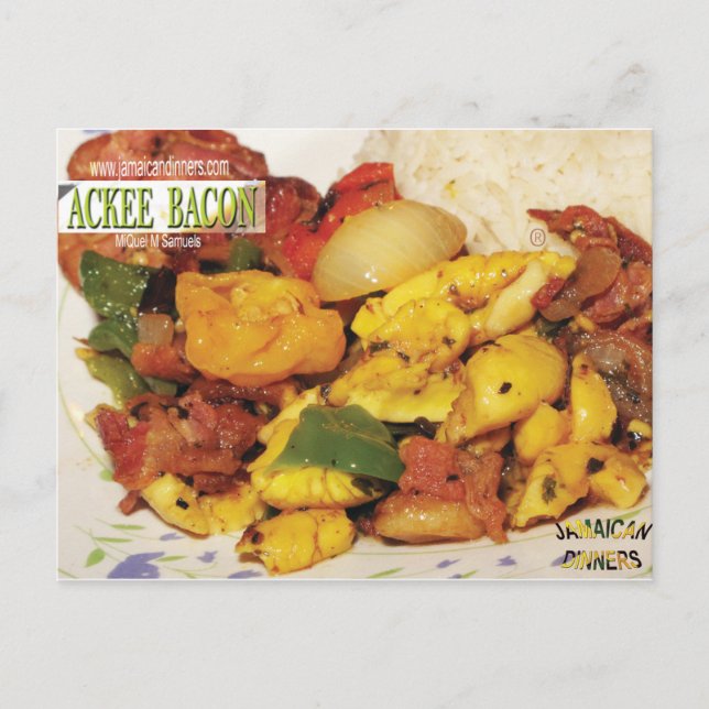 Postal Ackee Bacon (Anverso)