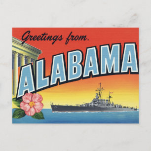 Postal Acorazado y Capitolio de Alabama