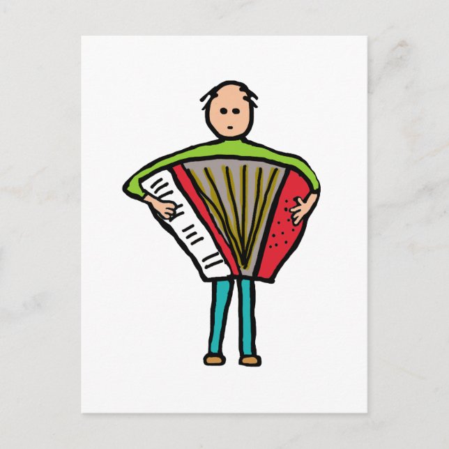 Postal Acordeón (Anverso)