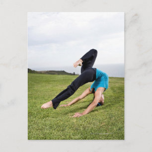 Postal Acróbatas y contorcionistas