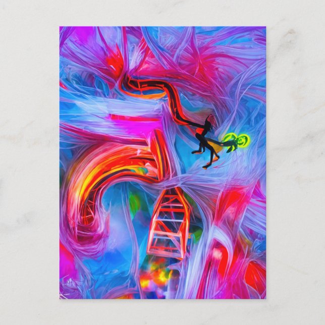 Postal Acrofobia (Anverso)