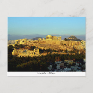 Postal Acrópolis - Atenas
