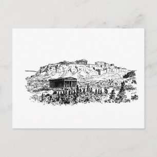 Postal Acrópolis de Atenas