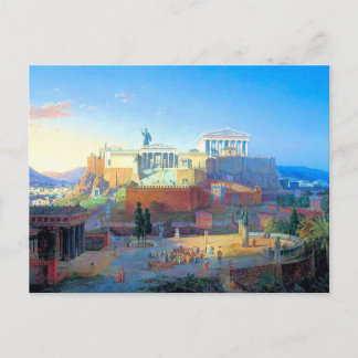 Postal Acrópolis de Grecia