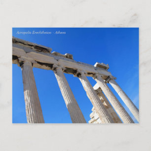Postal Acropolis Erechtheion - Atenas