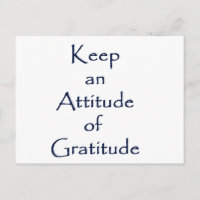 Actitud de la gratitud