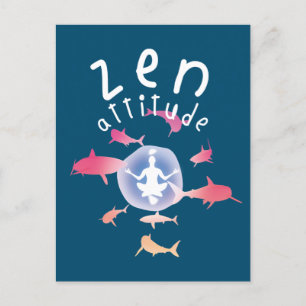 Postal Actitud de Zen