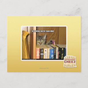 Postal Activación de la puerta de la habitación secreta